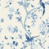 Laura Ashley Summer Palace Royal Blue Floral Smooth Wallpaper -Rust-Oleum Shop laura ashley summer palace royal blue floral smooth wallpaper5011583468144 02c bq