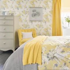 Laura Ashley Sunshine Apple Blossom Smooth Wallpaper -Rust-Oleum Shop laura ashley sunshine apple blossom smooth wallpaper5011583467420 20i bq