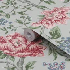 Laura Ashley Tapestry Slate Grey Floral Smooth Wallpaper -Rust-Oleum Shop laura ashley tapestry slate grey floral smooth wallpaper5011583468687 36c bq