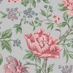 Laura Ashley Tapestry Slate Grey Floral Smooth Wallpaper -Rust-Oleum Shop laura ashley tapestry slate grey floral smooth wallpaper5011583468687 37c bq