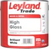 Leyland Trade Pure Brilliant White Gloss Metal & Wood Paint, 2.5L -Rust-Oleum Shop leyland trade pure brilliant white gloss metal wood paint 2 5l5010426773094 02c bq