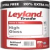 Leyland Trade Pure Brilliant White Gloss Metal & Wood Paint, 3L -Rust-Oleum Shop leyland trade pure brilliant white gloss metal wood paint 3l5010426778037 02c bq