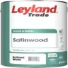 Leyland Trade Pure Brilliant White Satinwood Metal & Wood Paint, 5L -Rust-Oleum Shop leyland trade pure brilliant white satinwood metal wood paint 5l5010426809847 02c bq