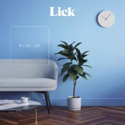 Lick Blue 10 Matt Emulsion Paint, 2.5L -Rust-Oleum Shop lick blue 10 matt emulsion paint 2 5l5060756115248 07i bq