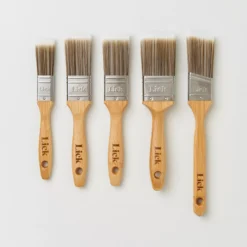 Lick Flagged Tip Paint Brush, Set Of 5 -Rust-Oleum Shop lick flagged tip paint brush set of 55060932649031 01c bq