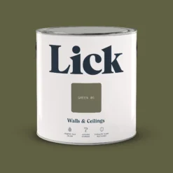 Lick Green 05 Matt Emulsion Paint, 2.5L -Rust-Oleum Shop lick green 05 matt emulsion paint 2 5l5060756110274 02c bq