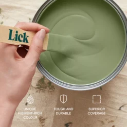 Lick Green 18 Matt Emulsion Paint, 2.5L -Rust-Oleum Shop lick green 18 matt emulsion paint 2 5l5060932641721 05i bq