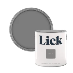 Lick Grey 15 Eggshell Emulsion Paint, 2.5L