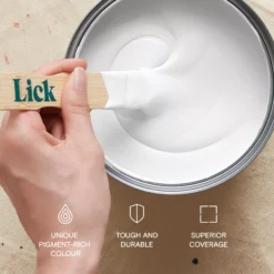 Lick White 07 Matt Emulsion Paint, 2.5L -Rust-Oleum Shop lick white 07 matt emulsion paint 2 5l5060932643824 05i bq