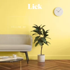 Lick Yellow 06 Matt Emulsion Paint, 2.5L -Rust-Oleum Shop lick yellow 06 matt emulsion paint 2 5l5060932644173 07i bq