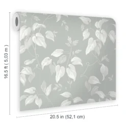 Next Trail Flower Grey Smooth Wallpaper 13 Next Trail Flower Grey Smooth Wallpaper -Rust-Oleum Shop next trail flower grey smooth wallpaper5011583520323 02t bq
