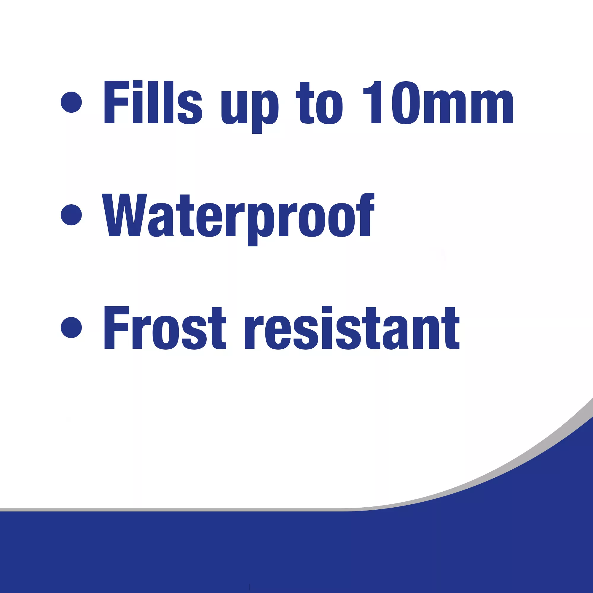 Polycell Polyfilla Grey Ready Mixed Filler 1kg 4 Polycell Polyfilla Grey Ready Mixed Filler 1kg - Image 2