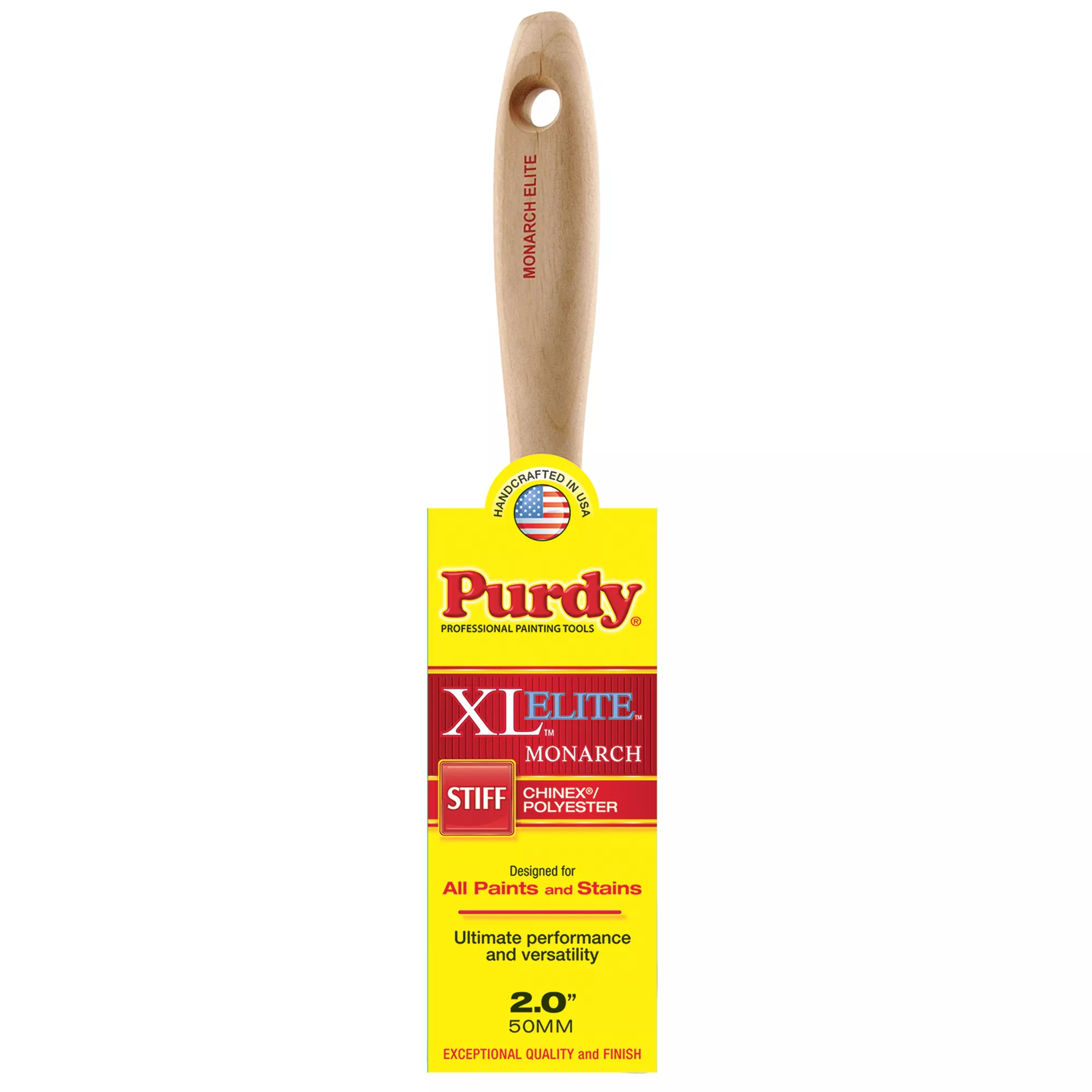 Purdy Monarch Elite Flagged Tip Paint Brush 4 Purdy Monarch Elite Flagged Tip Paint Brush - Image 2