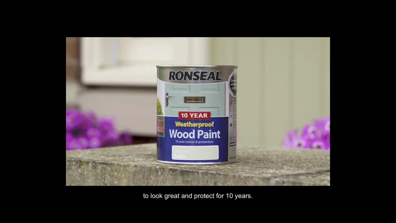 Ronseal Dark Oak Satin Wood Stain, 750ml 4 Ronseal Dark Oak Satin Wood Stain, 750ml - Image 2