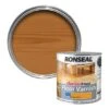 Ronseal Diamond Hard Antique Pine Satin Floor Wood Varnish, 2.5L