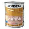 Ronseal Diamond Hard Clear Satin Wood Varnish, 2.5L -Rust-Oleum Shop ronseal diamond hard clear satin wood varnish 2 5l5010214868728 08c bq