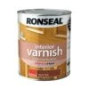 Ronseal Diamond Hard Dark Oak Gloss Wood Varnish, 0.75L -Rust-Oleum Shop ronseal diamond hard dark oak gloss wood varnish 0 75l5010214868506 08c bq
