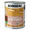 Ronseal Diamond Hard Dark Oak Matt Wood Varnish, 0.25L -Rust-Oleum Shop ronseal diamond hard dark oak matt wood varnish 0 25l5010214868575 08c bq