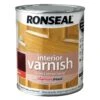 Ronseal Diamond Hard Deep Mahogany Gloss Wood Varnish, 0.75L -Rust-Oleum Shop ronseal diamond hard deep mahogany gloss wood varnish 0 75l5010214868520 08c bq