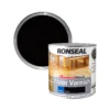 Ronseal Diamond Hard Floor Ebony Satin Varnish, 2.5L -Rust-Oleum Shop ronseal diamond hard floor ebony satin varnish 2 5l5010214894161 02c bq