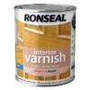 Ronseal Diamond Hard Light Oak Satin Wood Varnish, 0.75L -Rust-Oleum Shop ronseal diamond hard light oak satin wood varnish 0 75l5010214868339 08c bq
