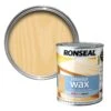 Ronseal Diamond Hard Natural Matt Doors, Floors, Furniture, Skirting Boards & Windows Wax Wood Wax, 0.75L -Rust-Oleum Shop ronseal diamond hard natural matt doors floors furniture skirting boards windows wax wood wax 0 75l5010214868797 02c bq