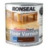 Ronseal Diamond Hard Walnut Satin Floor Wood Varnish, 2.5L -Rust-Oleum Shop ronseal diamond hard walnut satin floor wood varnish 2 5l5010214859481 08c bq