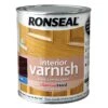 Ronseal Diamond Hard Walnut Satin Wood Varnish, 0.75L -Rust-Oleum Shop ronseal diamond hard walnut satin wood varnish 0 75l5010214868414 08c bq
