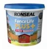 Ronseal Fence Life Plus Red Cedar Matt Fence & Shed Treatment, 5L -Rust-Oleum Shop ronseal fence life plus red cedar matt fence shed treatment 5l5010214876242 08c bq