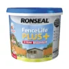 Ronseal Fence Life Plus Warm Stone Matt Fence & Shed Treatment, 5L