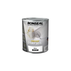 Ronseal One Coat Damp Seal White Matt Wall & Ceiling Undercoat, 750ml -Rust-Oleum Shop ronseal one coat damp seal white matt wall ceiling undercoat 750ml5010214851010 08c bq