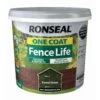 Ronseal One Coat Fence Life Forest Green Matt Fence & Shed Treatment, 5L -Rust-Oleum Shop ronseal one coat fence life forest green matt fence shed treatment 5l5010214882915 08c bq