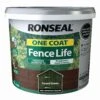 Ronseal One Coat Fence Life Forest Green Matt Fence & Shed Treatment, 9L
