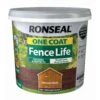 Ronseal One Coat Fence Life Harvest Gold Matt Fence & Shed Treatment, 5L -Rust-Oleum Shop ronseal one coat fence life harvest gold matt fence shed treatment 5l5010214882922 08c bq