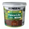 Ronseal One Coat Fence Life Red Cedar Matt Fence & Shed Treatment, 5L -Rust-Oleum Shop ronseal one coat fence life red cedar matt fence shed treatment 5l5010214882908 08c bq