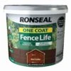 Ronseal One Coat Fence Life Red Cedar Matt Fence & Shed Treatment, 9L -Rust-Oleum Shop ronseal one coat fence life red cedar matt fence shed treatment 9l5010214882960 08c bq