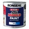 Ronseal Problem Wall White Silk Anti-mould Paint, 2.5L -Rust-Oleum Shop ronseal problem wall white silk anti mould paint 2 5l5010214866267 08c bq
