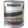 Ronseal Tile Red Satinwood Doorstep Paint, 750ml 2 Ronseal Tile Red Satinwood Doorstep Paint, 750ml -Rust-Oleum Shop ronseal tile red satinwood doorstep paint 750ml5010214854042 08c bq