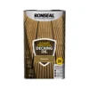 Ronseal Ultimate Natural Oak Decking Wood Oil, 5L -Rust-Oleum Shop ronseal ultimate natural oak decking wood oil 5l5010214872992 08c bq