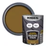 Ronseal Ultimate Protection Country Oak Matt Decking Wood Stain, 5L -Rust-Oleum Shop ronseal ultimate protection country oak matt decking wood stain 5l5010214891115 01c bq