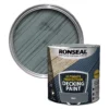 Ronseal Ultimate Protection Matt Slate Decking Paint, 2.5L -Rust-Oleum Shop ronseal ultimate protection matt slate decking paint 2 5l5010214891597 01c bq