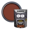 Ronseal Ultimate Protection Rich Mahogany Matt Decking Wood Stain, 5L