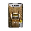 Ronseal Ultimate Teak Decking Wood Oil, 5L -Rust-Oleum Shop ronseal ultimate teak decking wood oil 5l5010214872961 08c bq
