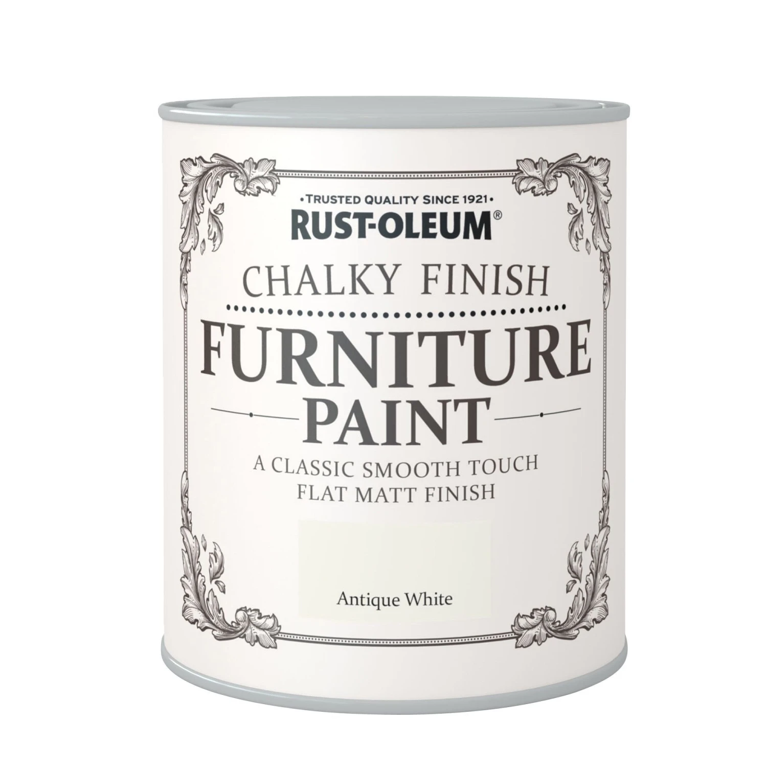 Rust-Oleum Antique White Chalky Effect Matt Furniture Paint, 750ml 4 Rust-Oleum Antique White Chalky Effect Matt Furniture Paint, 750ml - Image 2