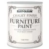 Rust-Oleum Chalk White Chalky Effect Matt Furniture Paint, 2.5L -Rust-Oleum Shop rust oleum chalk white chalky effect matt furniture paint 2 5l5013296034050 02c BQ