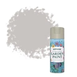 Rust-Oleum Garden Paint Portland Stone Matt Multi-surface Garden Paint, 400ml Spray Can