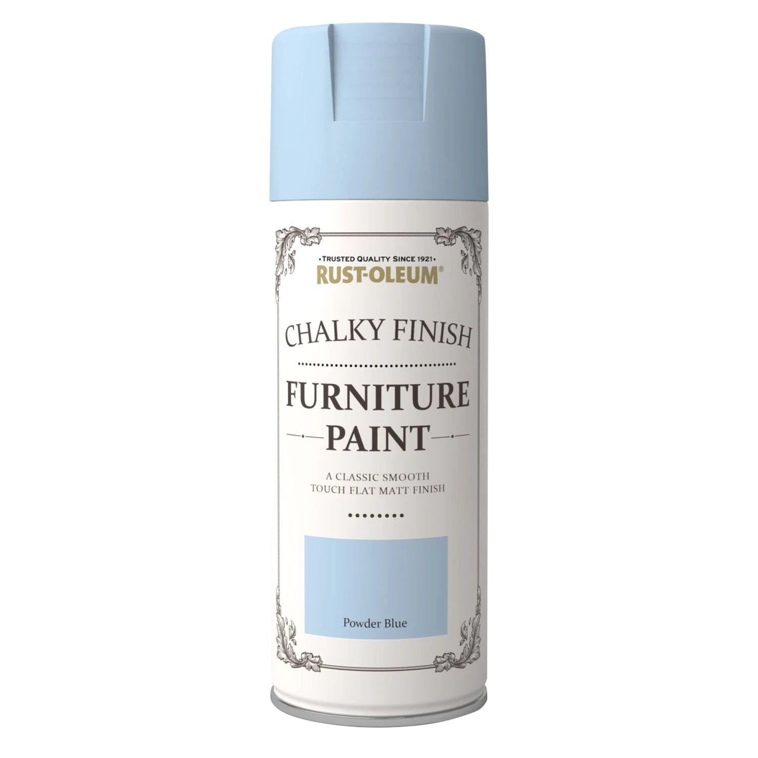 Rust-Oleum Powder Blue Matt Chalky Effect Multi-surface Spray Paint, 400ml 4 Rust-Oleum Powder Blue Matt Chalky Effect Multi-surface Spray Paint, 400ml - Image 2