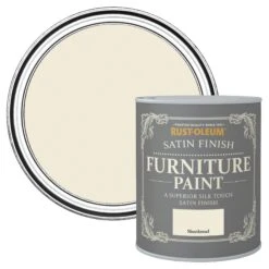 Rust-Oleum Shortbread Satinwood Furniture Paint, 750ml