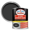 Sandtex 10 Year Black High Gloss Exterior Metal & Wood Paint, 750ml -Rust-Oleum Shop sandtex 10 year black high gloss exterior metal wood paint 750ml5010131460470 02c bq