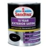 Sandtex Black Satinwood Exterior Metal & Wood Paint, 750ml -Rust-Oleum Shop sandtex black satinwood exterior metal wood paint 750ml5010131544743 08c bq